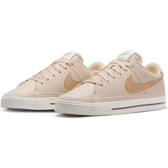 NWT NIKE Court Legacy Next Nature Womens DH3161-107 Beige, Size 8 - Picture 2 of 7